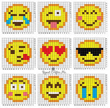 Crochet Emoji C2c Graphgan Repeat Crafter Me 2020 Hama Boncugu Kanavice Ornekleri Pixel Art