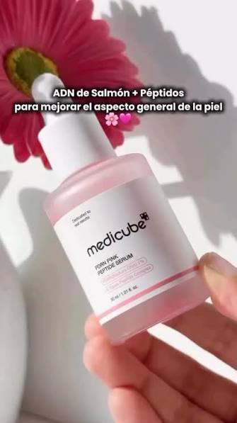 Reparación intensiva que tu piel va a notar con @medicube_global_official  Este serum con PDRN de salmón 10.000 ppm, un activo biocompatible similar a  la piel humana, está formulado para mejorar la elasticidad,