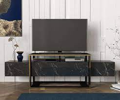 Wohnwand Bianco Marmor Optik Wohnen Tv Stander Wohnwand