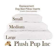 Get extra covers that match the seasonal decor of your home. Replacement Dog Bed Insert From My Dog Shop Replacement Dog Bed Inserts Hypoallergenic Rectangular Dog B Dog Bed Inserts Fashionable Dog Beds Dog Pillow Bed
