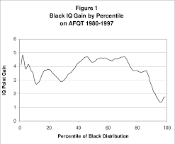 black americans reduce the racial iq gap evidence from