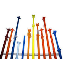 Heavy-Duty Adjustable Shoring Post Steel Prop Flower Base Plate