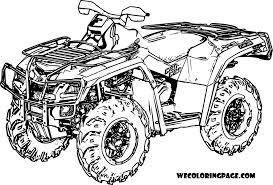 The kids will love these fun santa coloring pages. 4 Wheeler Coloring Pages Wecoloringpage Monster Truck Coloring Pages Truck Coloring Pages Coloring Pages To Print