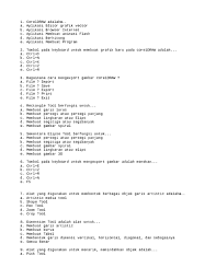 Newer post older post home. Soal Cd Devi Nurul Khotimah Academia Edu