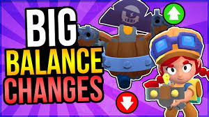 Tier list ranking all the brawlers from brawl stars. Big Balance Changes Huge Jessie Buff Darryl Nerf More Youtube