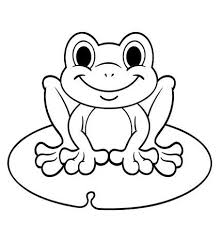Indeed they have powerful back legs and webbed feet that help them jump great distances. New Cute Frog Coloring Picture New Coloring Pages For Kids
