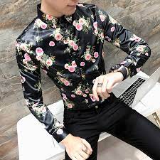 Maybe you would like to learn more about one of these? 2018 Mens Floral Print Shirts Mens Flowers Shirts Slim Fit Black Dress Shirts For Mens Fashion Casual Camisa Floral Masculina Dress Shirts For Men Men Flower Shirtmens Floral Print Shirt Aliexpress