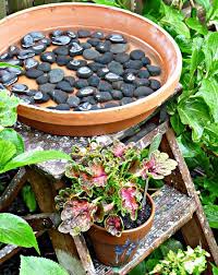 How to make this endless water cheap easy birdbath and put it anywhere in your garden, out of a chip tray, easy to make and move, we now over 1000's of hummi. 45 Best Homemade Diy Bird Bath Ideas Balcony Garden Web