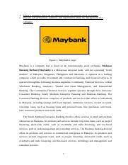 Management, maybank islamic berhad and. Project Maybank 1 Docx 1 Select A Company Listed On An Internationally Recognized Stock Exchange 2 Provide A Brief Business Summary And Information Course Hero