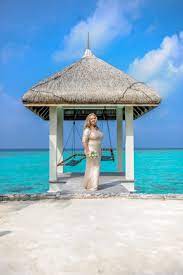 Gorgeous Maldives Wedding Vow Renewal At Over Water Pavilion Destination Wedding Details Maldives Wedding Wedding Vows Wedding Vows Renewal