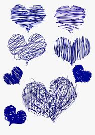 Want to access all graphics? Blue Hand Drawn Heart Clip Arts Blue Hand Drawn Heart Hd Png Download Kindpng