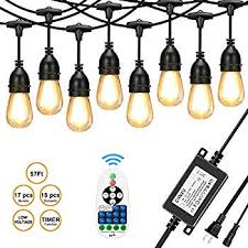 57ft led outdoor string lights