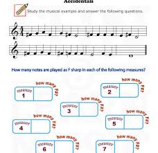 The best independent music community on the net. Fun And Learn Music Music Worksheets Accidentals Music Theory Worksheets Music Worksheets Music Lessons