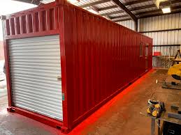 shipping container gallery e m s container office shipping container door installation