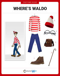 Diy where's waldo party hat. 20 Where S Waldo Costume Ideas Waldo Costume Where S Waldo Costume Halloween Costumes