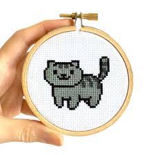 Jun 10, 2021 · this design from cutie pie stitch n sew includes a sweet little cottage and some word art around different things to love about summer. Easy Cat Cross Stitch Novocom Top
