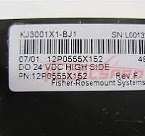 Fisher Rosemount Emerson KJ3001X1-BJ1 12P0555X152 Delta V DO 24 VDC