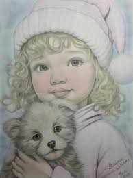 Artist: Kelly Michelle Horton Source: The Darling Collection-Portraits  (available in paper and hardback