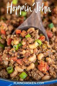 Hoppin John Hoppin John Pea Recipes Ground Beef Recipes