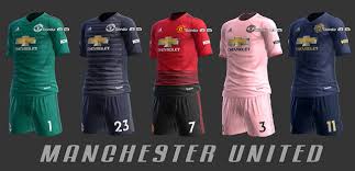 * updated font/numbers and added third gk kit with some minor changes. Manchester United Kit Pes 2013