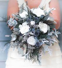 Bouquet bleu blue flowers bouquet dried flowers boquet purple flowers white flowers bridesmaid flowers wedding flowers amazing flowers. Dusty Blue Steele Blue Slate Blue Bouquet Dried Flowers Etsy Blue Wedding Flowers White Wedding Bouquets Wedding Flowers