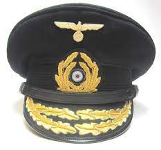 German Admirals Peaked Cap Reproduction German Kreigsmarine Admirals Peaked Cap As Worn By Grossadmiral Generaladmiral Admir Wwii Uniforms Cap Navy Admiral