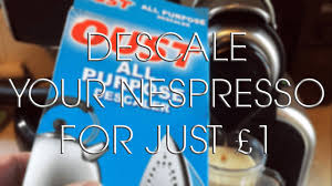 Order electronic gift cards here. Descaling A Nespresso Coffee Machine For 1 Youtube