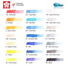 sakura koi coloring brush pen available in 48 colours list 1 3