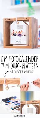 Diy Fotokalender Im Holzrahmen Bildlein Wechsel Dich Www Sammydemmy De Kalender Selber Basteln Fotokalender Gestalten Fotokalender