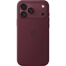 Funda de silicona burdeos con magsafe iphone18 pro max