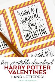 Harry potter coloring pages are a fun way for kids of all ages to develop creativity, focus, motor skills and color recognition. Free Printable Harry Potter Valentines Pineapple Paper Co