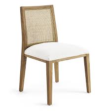 Modern Hatch Weave Cane Chair Wisteria Woven Dining Chairs Dining Chairs Furniture