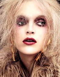 Mirte Maas In a Beauty Story for Vogue Netherlands