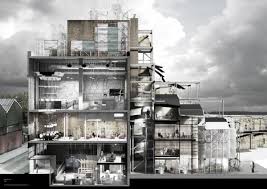 All Watched Over By Machines Of Loving Grace Chris Parrott The University Of Sheffield Sheffield Architecture Architectural Section Architecture Visualization