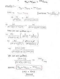Последние твиты от ncr corporation (@ncrcorporation). How To Prove That Math Nc R Nc R 1 N 1 C R 1 Math Quora