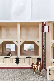 If you have an unusually large backyard or a small acreage, you can first you must consider, what are the things you and your horses need out of your barn? Wooden Toy Barn Build Plans Houseful Of Handmade