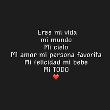 Eres Tu Mi Ninaaaa Te Amoooooooooooo Frases Bonitas Frases Cursis Frases Romanticas