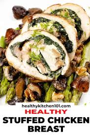 Grilling is a healthy way to cook chicken because of its natural ability to infuse flavor into the meat without using unhealthy sauces or oils. Healthy Stuffed Chicken Breast Recipe With Luna Regina Easy And Delish