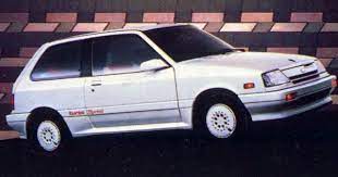 1988 Chevy Sprint Turbo Suzuki Swift Hot Hatch Suzuki