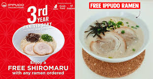 Maybe you would like to learn more about one of these? Ippudo S Pore Now Having 1 For 1 Ramen Promotion Till Jun 17 Via Grabfood Deliveroo Foodpanda Great Deals Singapore