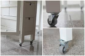 Make It Cozee Norden Gateleg With Wheels Sewing Table Sewing Table Norden Gateleg Table Ikea Hack