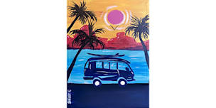Summer Road Trip - Paint and Sip in Pittsburgh