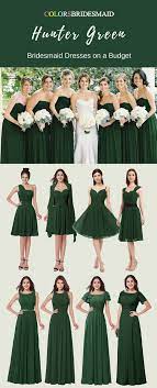 Hunter Green Color Bridesmaid Dresses With Stunning Styles Hunter Green Bridesmaid Dress Emerald Bridesmaid Dresses Emerald Green Bridesmaid Dresses