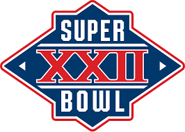 (number, date, scores, teams, quarterbacks and field where played.) doug williams. Super Bowl Xxii Wikipedia
