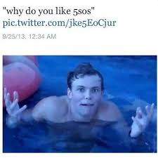 Someone Asked Me This And When I Didn T Answer He Was Like See You Just Admitted It And I Was Like Admitted What 5sos Funny 5 Seconds Of Summer 5sos Memes
