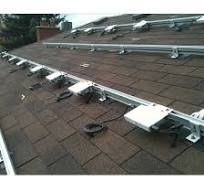 [Hot Item] Asphalt Solar Shingles Plate Flash L Feet Flashing Hook Asphalt  Roof Solar Roof Mounting System