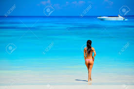 Check spelling or type a new query. Beautiful Girl In Bikini On Tropical Beach Stock Photo Picture And Royalty Free Image Image 81340303