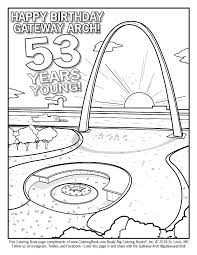Kids drawing hub is an online coloring and drawing app developed for kids. Free Online Coloring Gateway Arch Birthday Coloring Books