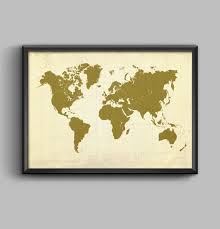 Wie gross ist der druckbare bereich eines a3. Kunstplakate World Map Vintage Black Art Canvas Print A0 A1 A2 A3 A4 Antiquitaten Kunst