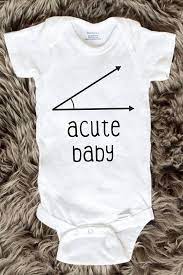 Perfect Baby Shower Gift Acute Baby Onesie Cute Math Joke For Parents Who Love Nerdy Jokes Nerd Baby Baby Onesies Cricut Baby